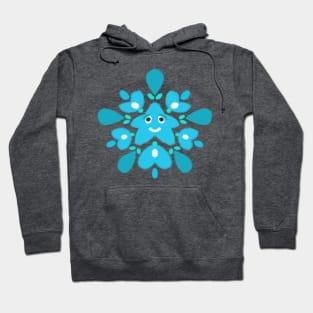 StarBurst Light Blue Hoodie